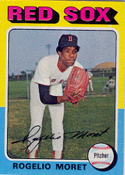 1975 Topps Baseball Cards      008       Rogelio Moret